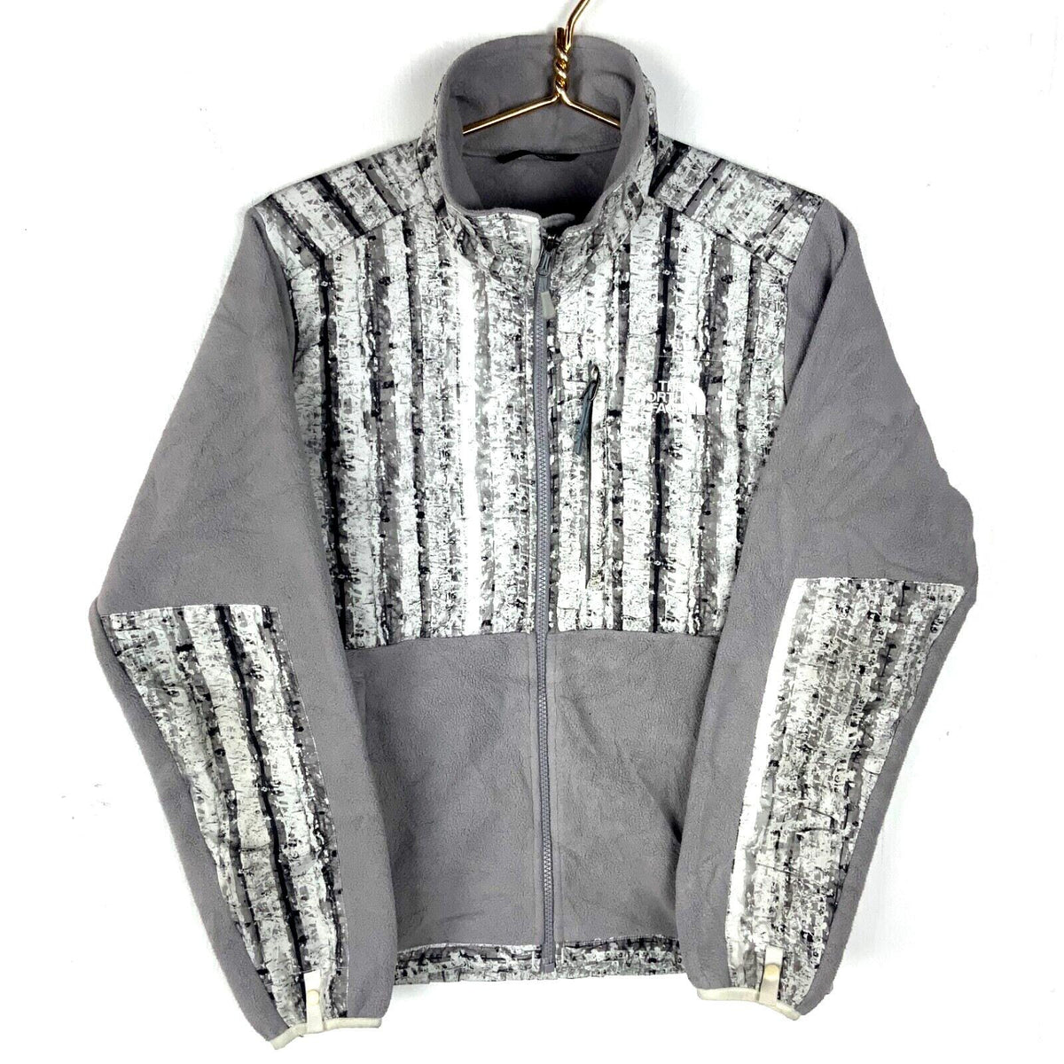 The North Face Birch Tree Fleece Sweater Jacket Womens Medium Gray Full Zip Graphic Tee – Feel-Good Design · Great Gift For Fans