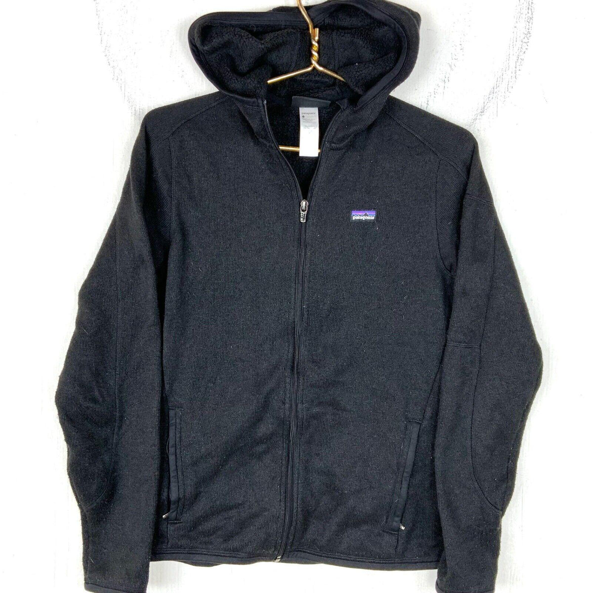 Patagonia Fleece Better Sweater Hooded Jacket Womens Medium Black Graphic Tee – Feel-Good Design · Perfect For Daily Wear