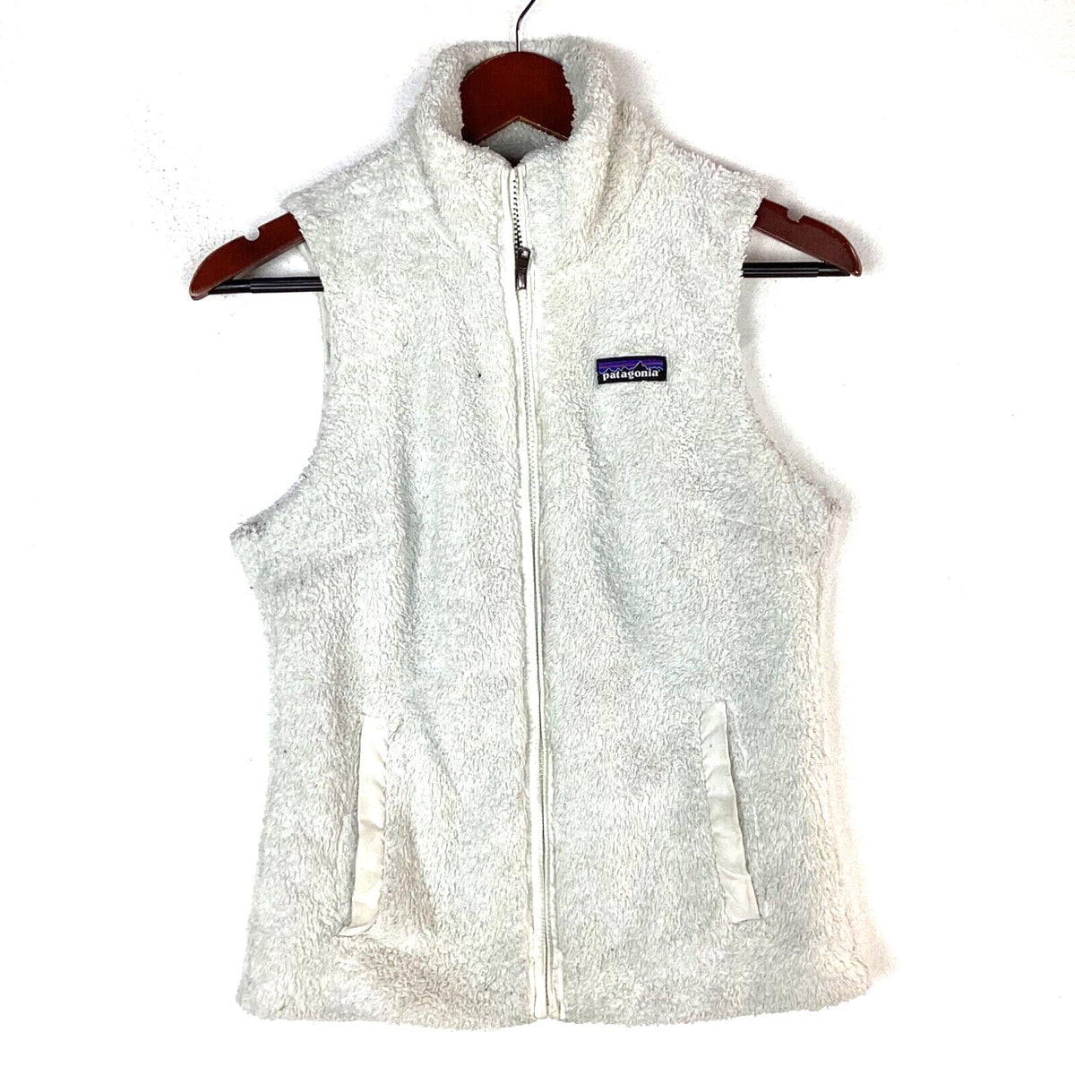 Patagonia Los Gatos Fuzzy Fleece Sweater Vest Jacket Womens Extra Small White Graphic Tee – Easygoing Wear · High-Quality Print