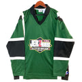 Vintage Jerzees Jersey Extra Large Activewear Green Long Sleeve Collared 90s Jersey – Cozy Vibes · High-Quality Print