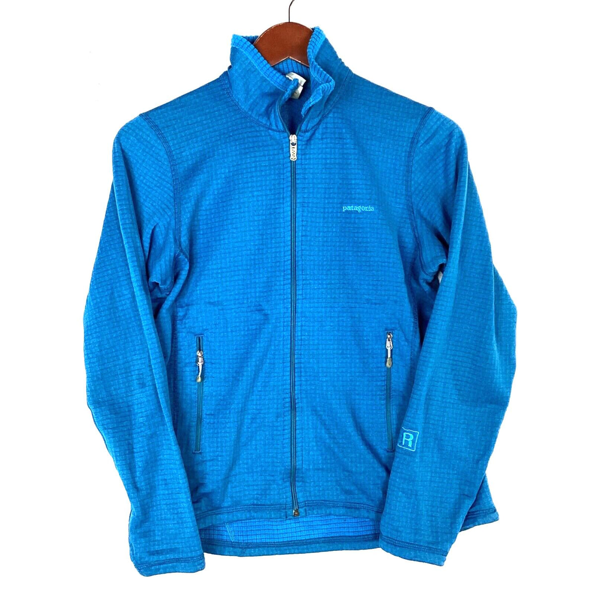 Patagonia Regulator R1 Fleece Sweater Jacket Womens Small Blue Full Zip Graphic Tee – Feel-Good Design · High-Quality Print
