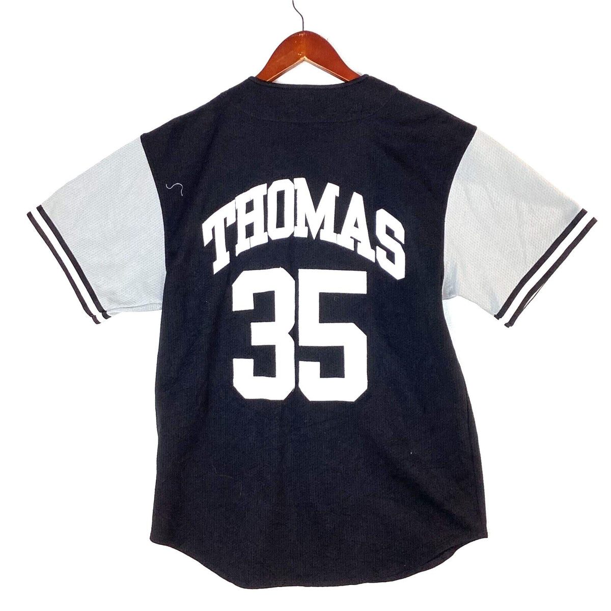 Vintage Frank Thomas Chicago White Sox Jersey Medium Starter Black Mlb Baseball Jersey – Aesthetic Look · Perfect For Daily Wear