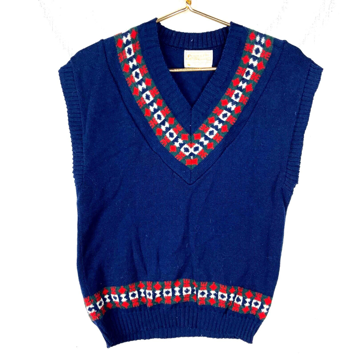 Vintage Pendleton Knit Wool Sweater Vest Womens Large Blue VNeck Pattern 90s Graphic Tee – Easygoing Wear · Great Gift For Fans