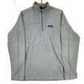 Patagonia 14 Zip Fleece Pullover Sweater Size Large Gray Graphic Tee – Soft Feel · Trending Graphic Apparel