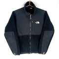 The North Face Fleece Sweater Jacket Womens Small Black Full Zip Graphic Tee – Aesthetic Look · High-Quality Print