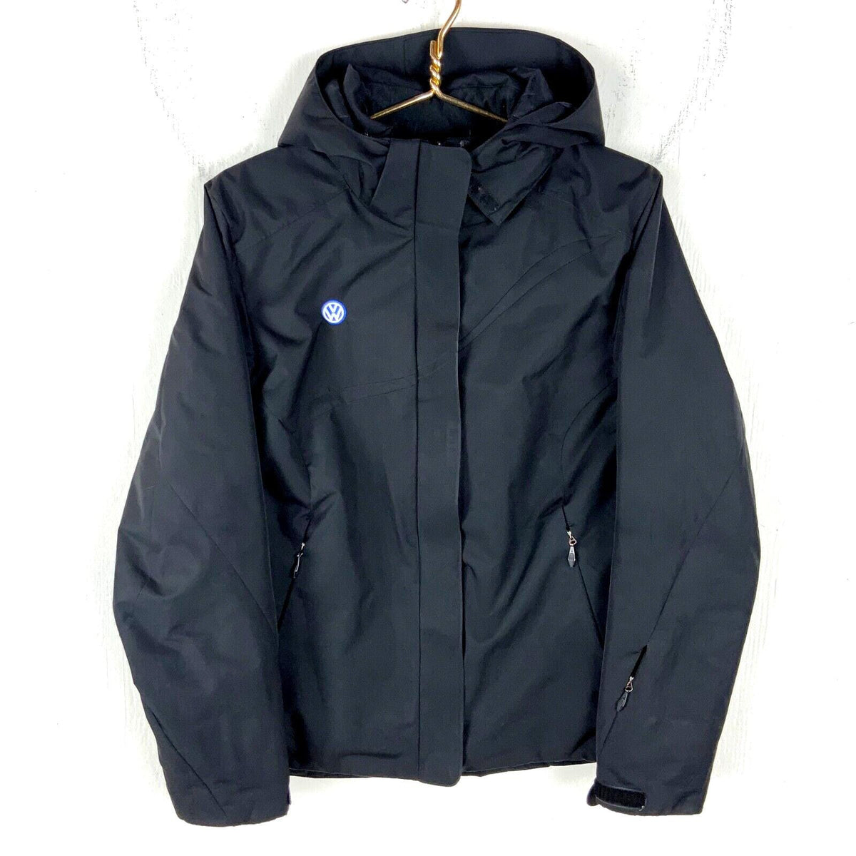 Volkswagen Spyder Womens Full Zip Jacket Size 12 Black Graphic Tee – Soft Feel · Top Pick For Any Outfit