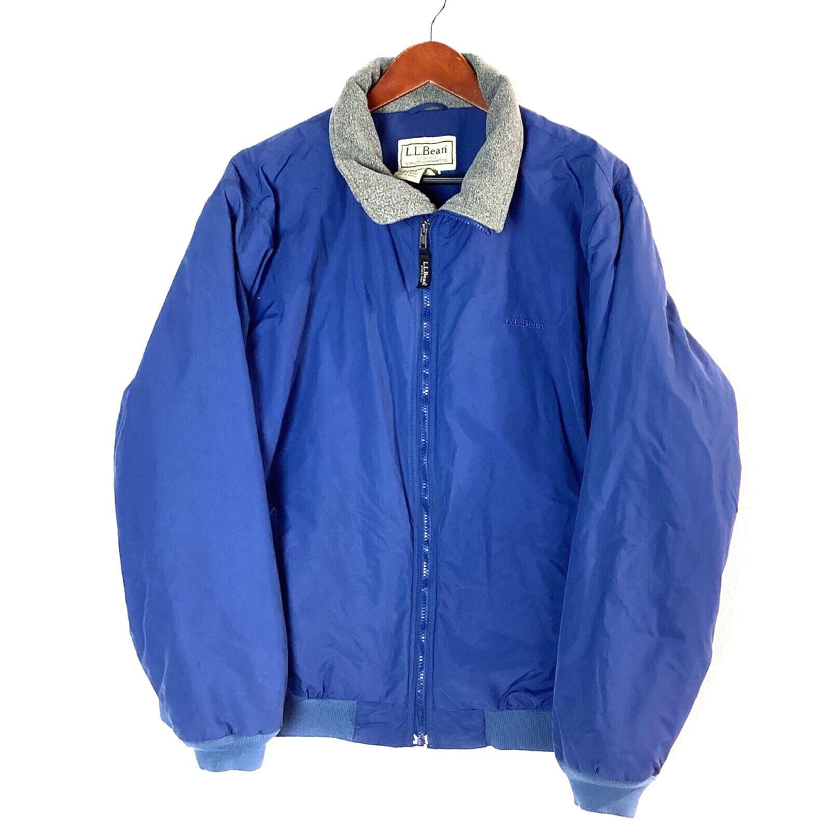 LL Bean Fleece Lined Bomber Jacket Size Extra Large Full Zip Graphic Tee – Feel-Good Design · Trending Graphic Apparel