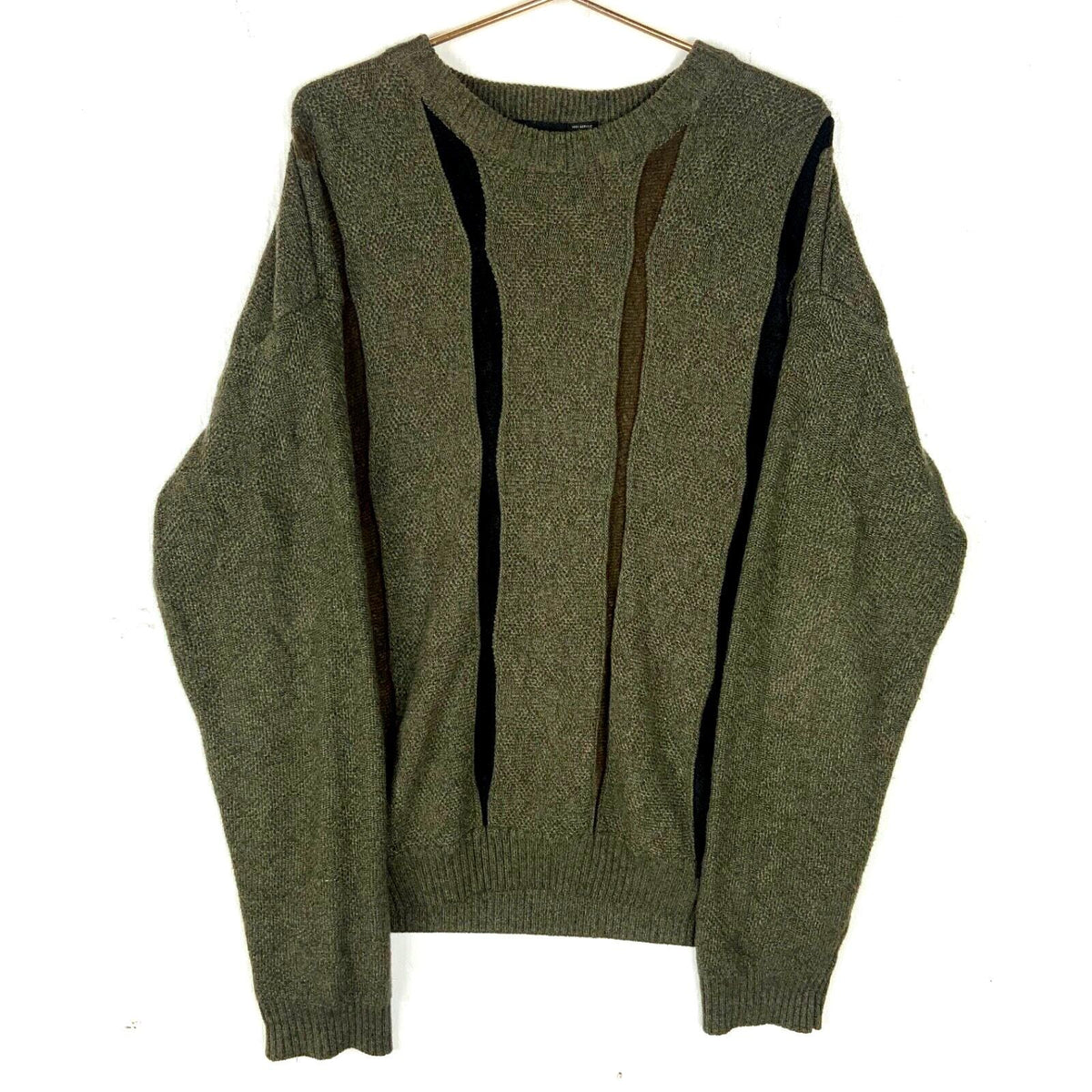 Vintage Grandpa Knit Sweater 4XL Green Crewneck 90s Graphic Tee – Aesthetic Look · Must-Have Style