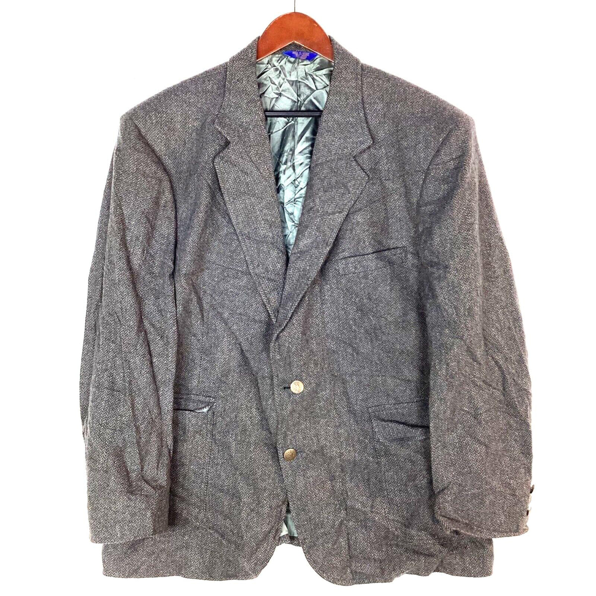 Vintage Pendleton Pure Virgin Wool Blazer Jacket Size 46 Gray Made In Usa 90s Graphic Tee – Warm & Stylish · Must-Have Style