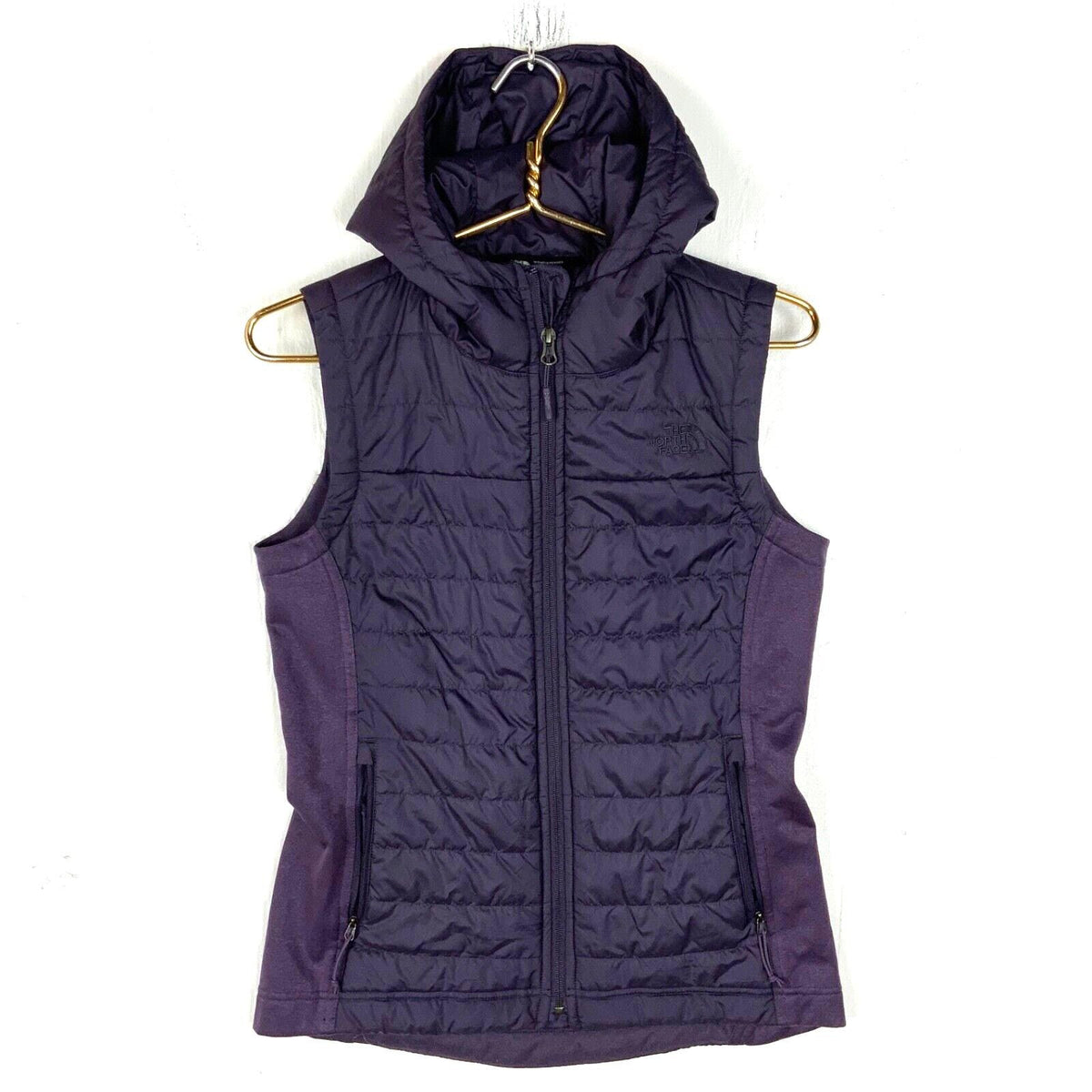 The North Face Mashup Women39s Hooded Vest Jacket Size Small Purple Full Zip Graphic Tee – Easygoing Wear · High-Quality Print