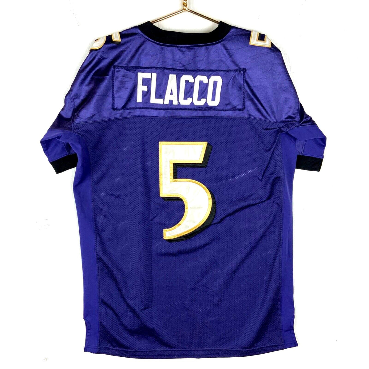 Baltimore Ravens Jersey Size 50 Reebok Joe Flacco Purple Nfl Jersey – Bold Style · Perfect For Daily Wear