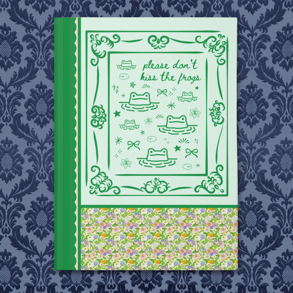 Funny Frog Lover Notebook for Animal or Amphibian Lover Please Don39t Kiss the Frogs Silly Weirdcore Goblincore Gift with Y2K Doodles Graphic Tee – Aesthetic Look · Top Pick For Any Outfit