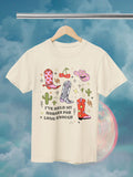 Funny Saying Western Tee Shirt Cute and Groovy Cacti and Stars Colorful TShirt with Cowgirl Boots Rodeo Country Boho Pink Cowboy Hat Tee Graphic Tee – Aesthetic Look · Perfect For Daily Wear