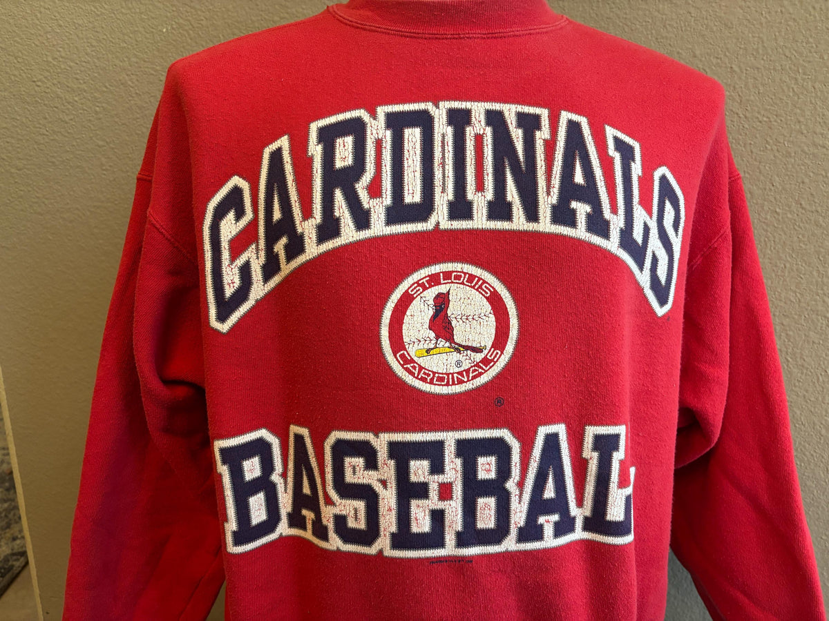 Vintage 9039s St Louis Cardinals Baseball Red Crewneck Sweatshirt L Sweatshirt – Everyday Comfort · High-Quality Print