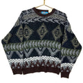 Vintage Grandpa Knit Sweater Size Large Black Argyle 90s Graphic Tee – Soft Feel · Must-Have Style