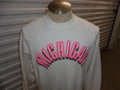 Vintage 8039s MICHIGAN Neon Pink White Crewneck Sweatshirt XL Sweatshirt – Fan Favorite · Perfect For Daily Wear