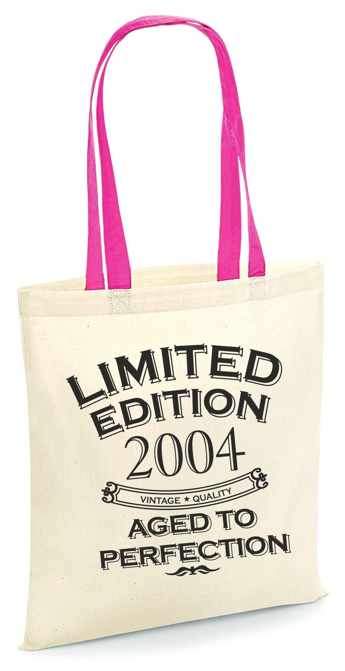 Limited Edition 2004 Tote Bag 21st Birthday Gift Aged to Perfection Vintage Quality Born in 2004 21 Years Old Party Bag Tote Bag – Premium Graphic · Must-Have Style