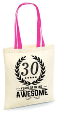 30th birthday tote bag born in year 1995 30 years old tote bag 30th party gift milestone birthday bag reusable shopping bag Tote Bag – Easygoing Wear · Must-Have Style