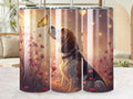 Beagle Dog 20 oz Digital Tumbler Wrap Beagle in Field of Flowers Tumbler Butterfly and Beagle Tumbler Wrap PNG Cute Dog Tumbler Wrap Graphic Tee – Everyday Comfort · Trending Graphic Apparel