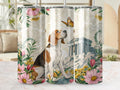 20 oz tumbler wrap png beagle dog in flower field butterfly digital background tumbler sublimation design Graphic Tee – Soft Feel · Trending Graphic Apparel