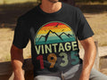 Mens 90th Birthday T Shirt Born In 1935 Vintage 1935 T Shirt 90 Years Old Gift 90th Birthday Gift Retro 90 Birthday Shirt Graphic Tee – Bold Style · Must-Have Style