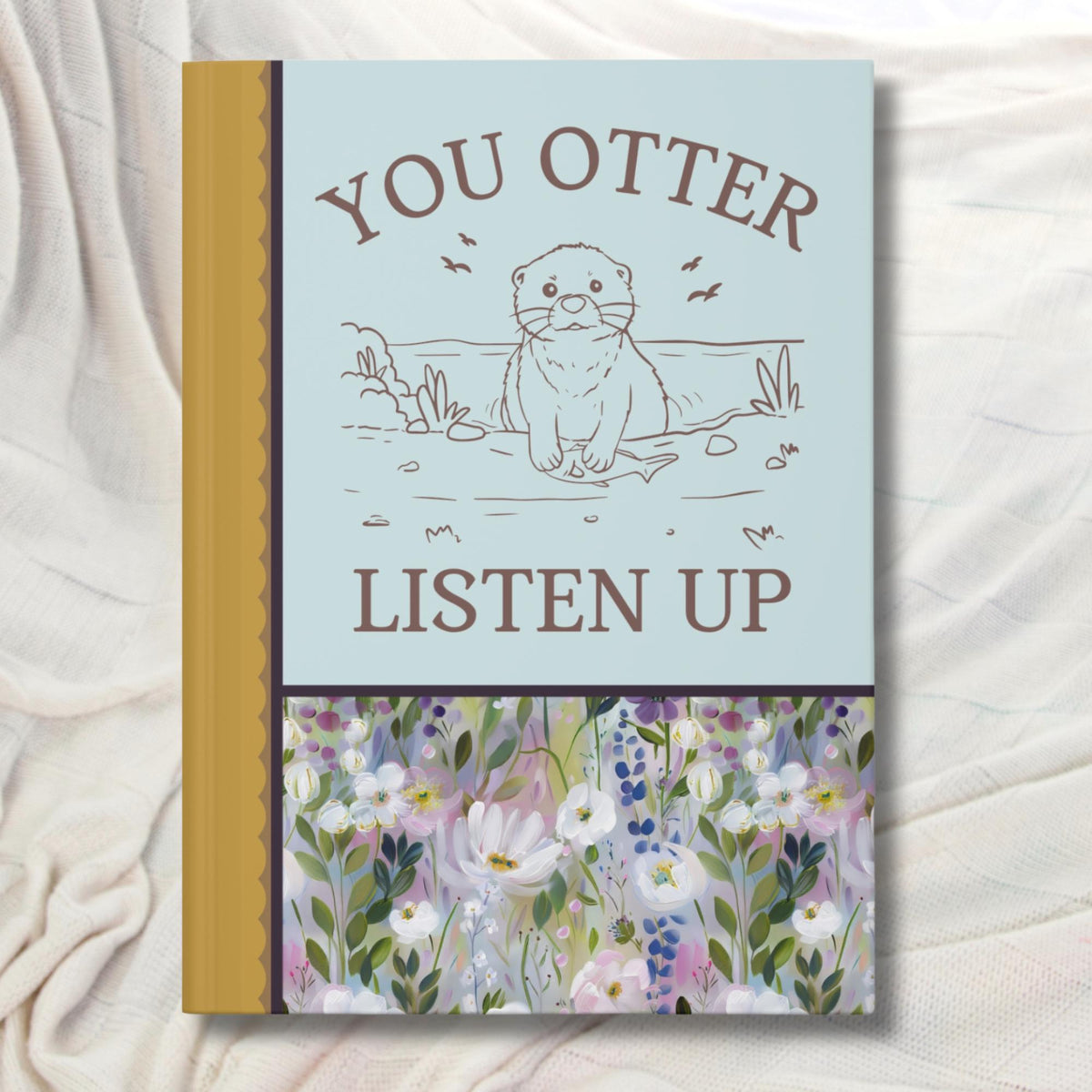 Cute Writing Gift for Author Daughter Who Loves Journaling Funny Saying Animal Lover Gift with Flowers Hardcover Notebook Weirdcore Boho Graphic Tee – Everyday Comfort · Must-Have Style