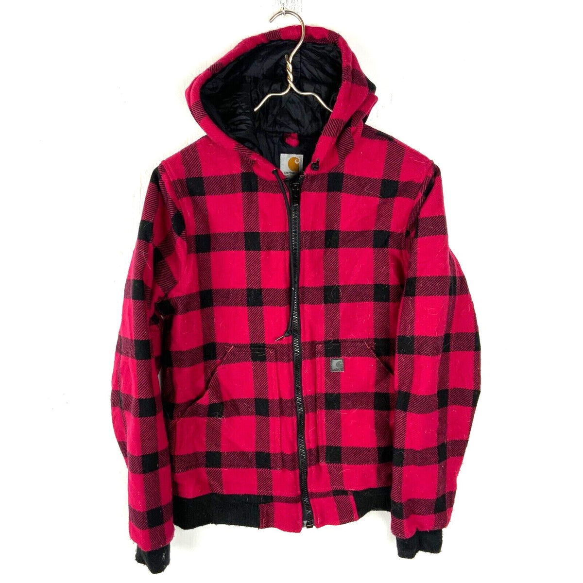 Carhartt Women39s Jacket Size Medium Red Plaid Full Zip Wool Shell Graphic Tee – Fan Favorite · Top Pick For Any Outfit