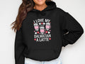 Women39s Hoodie I Love My Dalmatian A Latte Dog Lover Hoodie Cute And Cozy Sweatshirt Dog And Coffee Design Hoodie Gift For Her Hoodie – Warm & Stylish · Great Gift For Fans