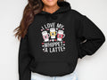 I Love My Whippet a Latte Women39s Hoodie Cute Dog Lover Hoodie Latte Design Hoodie Cozy and Stylish Hoodie Gift for Dog Moms Hoodie – Everyday Comfort · Trending Graphic Apparel