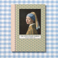 Girl With a Pearl Earring Johannes Vermeer Floral Art History Notebook Cute Art History Journal for Humanities Major Lined Pages Graphic Tee – Premium Graphic · Great Gift For Fans