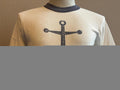 Vintage 80s Captain Anchor Sea Boat Tshirt M Graphic Tee – Aesthetic Look · High-Quality Print