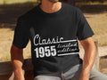 Mens 70th Birthday T Shirt Born In 1955 Classic Limited Edition 70 Years Old Gift Idea 70th Party Top Graphic Tee – Premium Graphic · Perfect For Daily Wear