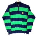 Vintage Lauren Ralph Lauren Knit Sweater Womens Large Green 14 Zip Striped 90s Graphic Tee – Everyday Comfort · Great Gift For Fans