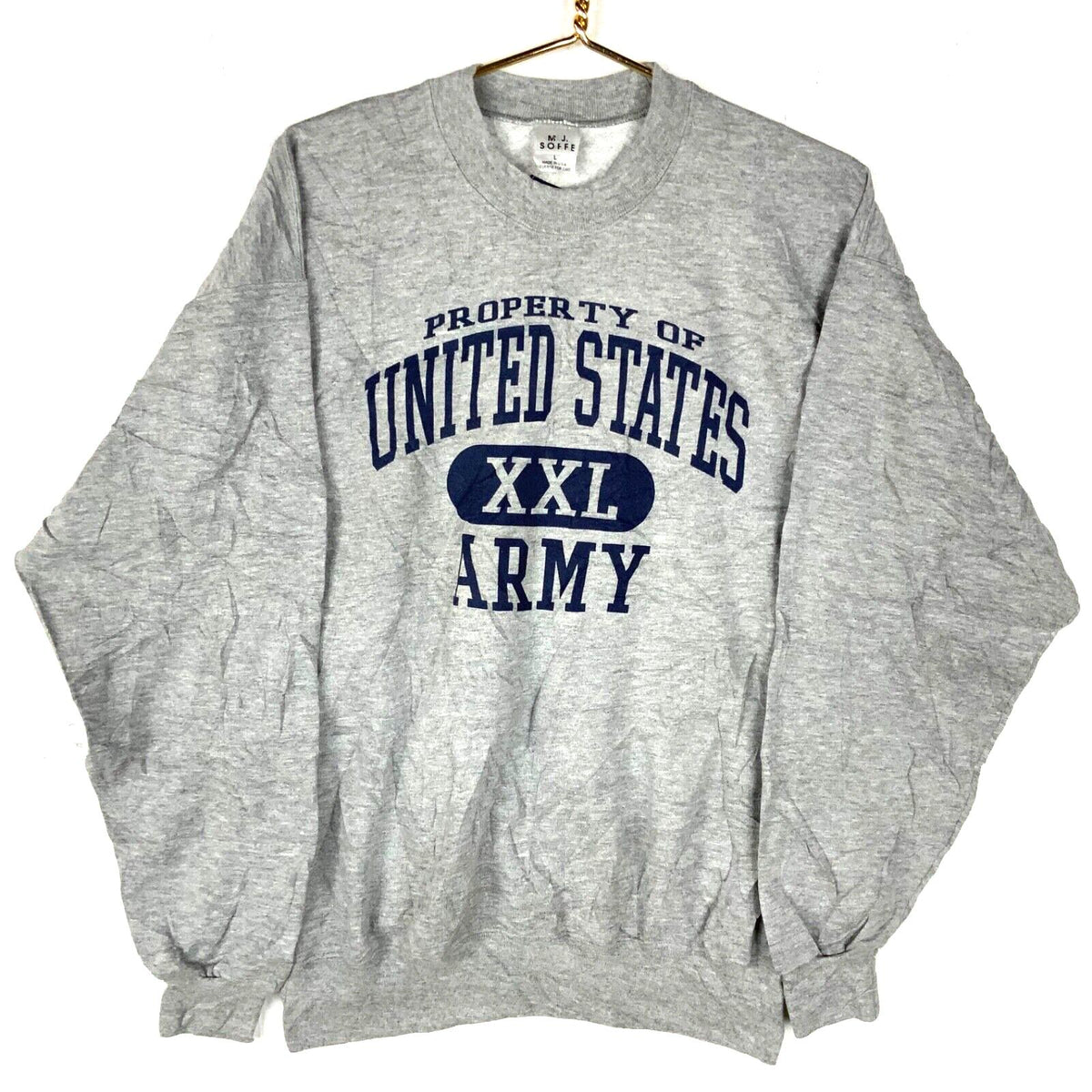 Vintage United States Army Sweatshirt Crewneck Large Gray New 90s Sweatshirt – Cozy Vibes · Must-Have Style