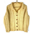 Vintage Grandma Cable Knit Wool Sweater Womens Medium White Cardigan 90s Graphic Tee – Easygoing Wear · Top Pick For Any Outfit