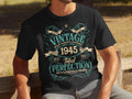 80th birthday t shirt 80th birthday sweatshirt 80th birthday hoodie 80 years old shirt born in 1945 vintage 1945 shirt 80 years old Hoodie – Aesthetic Look · Perfect For Daily Wear