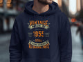 Vintage Made in 1955 TShirt Sweatshirt Hoodie 70th Birthday Gift 70 Years Old Born in 1955 Still Going Strong TShirt 1955 Birthday Hoodie – Soft Feel · Perfect For Daily Wear
