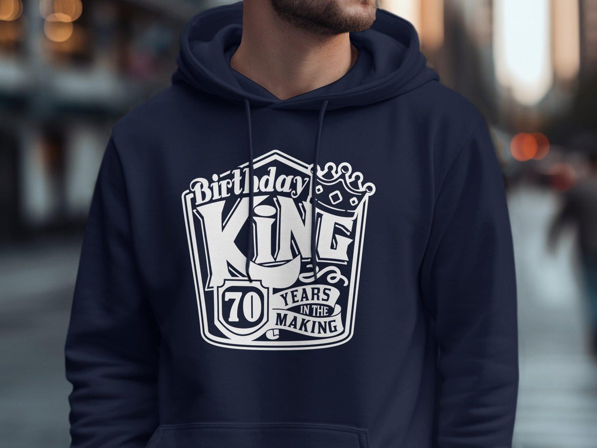 Birthday King 70th Birthday T Shirt 70th Birthday Sweatshirt 70th Birthday Hoodie 70 Years Old Gifts Born in 1955 Shirts Hoodie – Fan Favorite · High-Quality Print