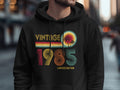 Vintage 1985 Limited Edition 40th Birthday Shirt Born In 1985 TShirt 40 Years Old Sweatshirt 40th Birthday Hoodie Hoodie – Aesthetic Look · High-Quality Print