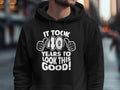 40th Birthday Shirt Born In 1985 Tee 40 Years Old Gift Gildan 5000 T Shirt Gildan 18000 Sweatshirt Gildan 18500 Hoodie Hoodie – Soft Feel · Perfect For Daily Wear