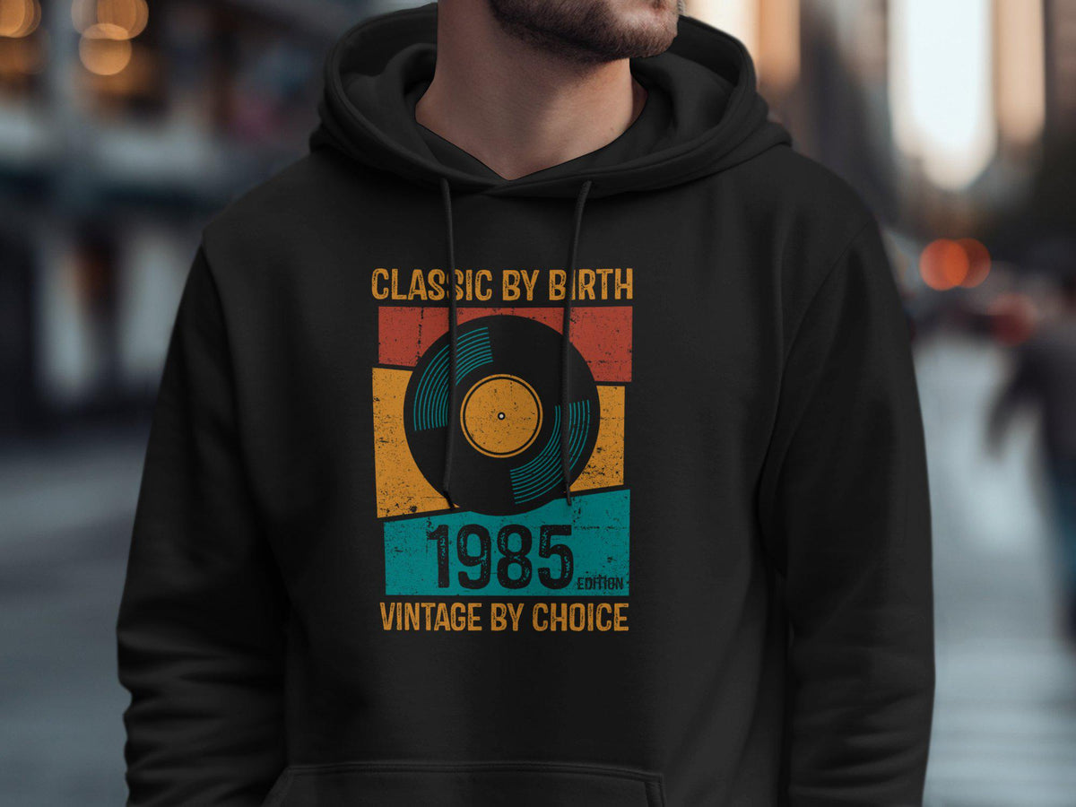 40th Birthday T Shirt Gildan 5000 Sweatshirt Gildan 18000 Hoodie Gildan 18500 Born In 1985 40 years old Vintage 1985 Edition Hoodie – Aesthetic Look · Must-Have Style