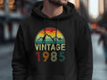 Vintage 1985 T Shirt for 40th Birthday Born In 1985 Retro Shirt 40 Years Old Gift 1985 Birthday Gildan Sweatshirt Hoodie Hoodie – Feel-Good Design · Must-Have Style