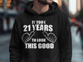 21 Years Old Born In 2004 T Shirt Hoodie Sweatshirt 21st Birthday It Took 21 Years To Look This Good Funny Gift Hoodie – Soft Feel · Top Pick For Any Outfit