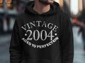 Vintage 2004 Aged to Perfection TShirt 21st Birthday Gift Shirt Born in 2004 21 Years Old Celebration Hoodie Sweatshirt Hoodie – Aesthetic Look · Must-Have Style