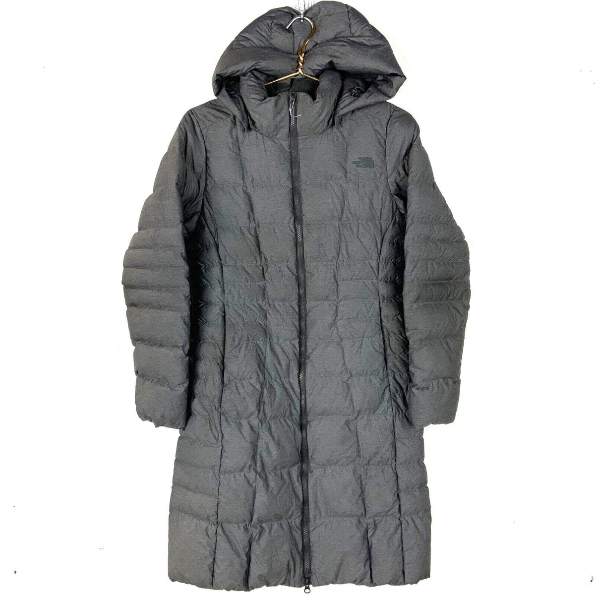 The North Face Women39s Metropolis Puffer Parka Jacket Size Small Gray Full Zip Graphic Tee – Bold Style · High-Quality Print