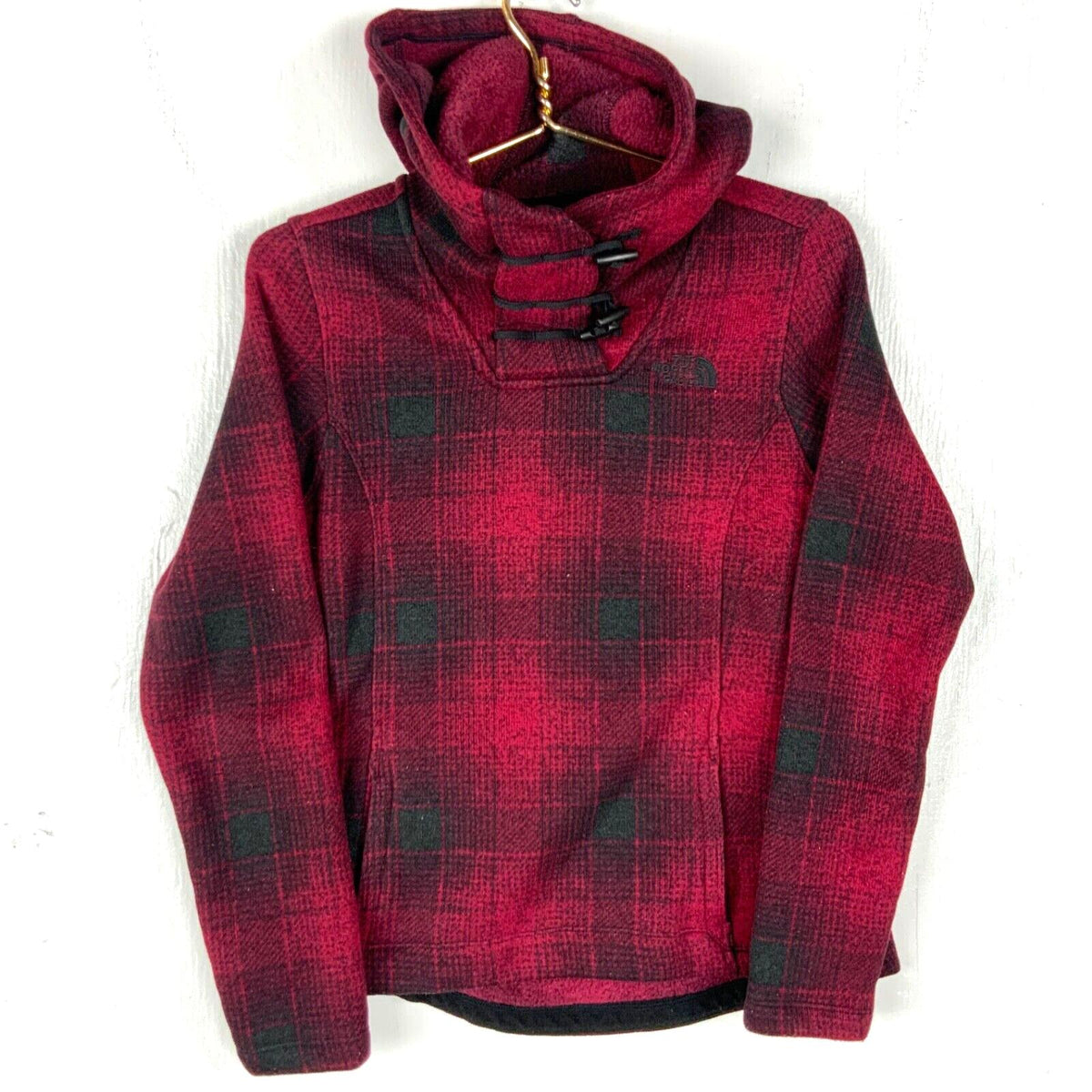 The North Face Fleece Sweater Hoody Pullover Womens Size Small Red Graphic Tee – Everyday Comfort · Top Pick For Any Outfit