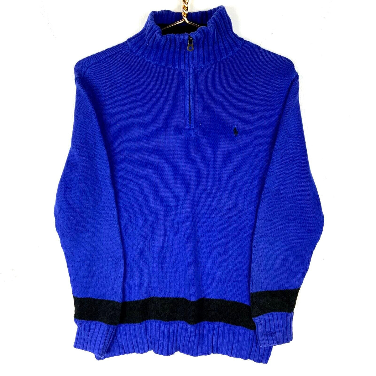 Vintage Polo Ralph Lauren Knit Sweater Womens Large Blue 14 Zip 90s Graphic Tee – Easygoing Wear · Trending Graphic Apparel