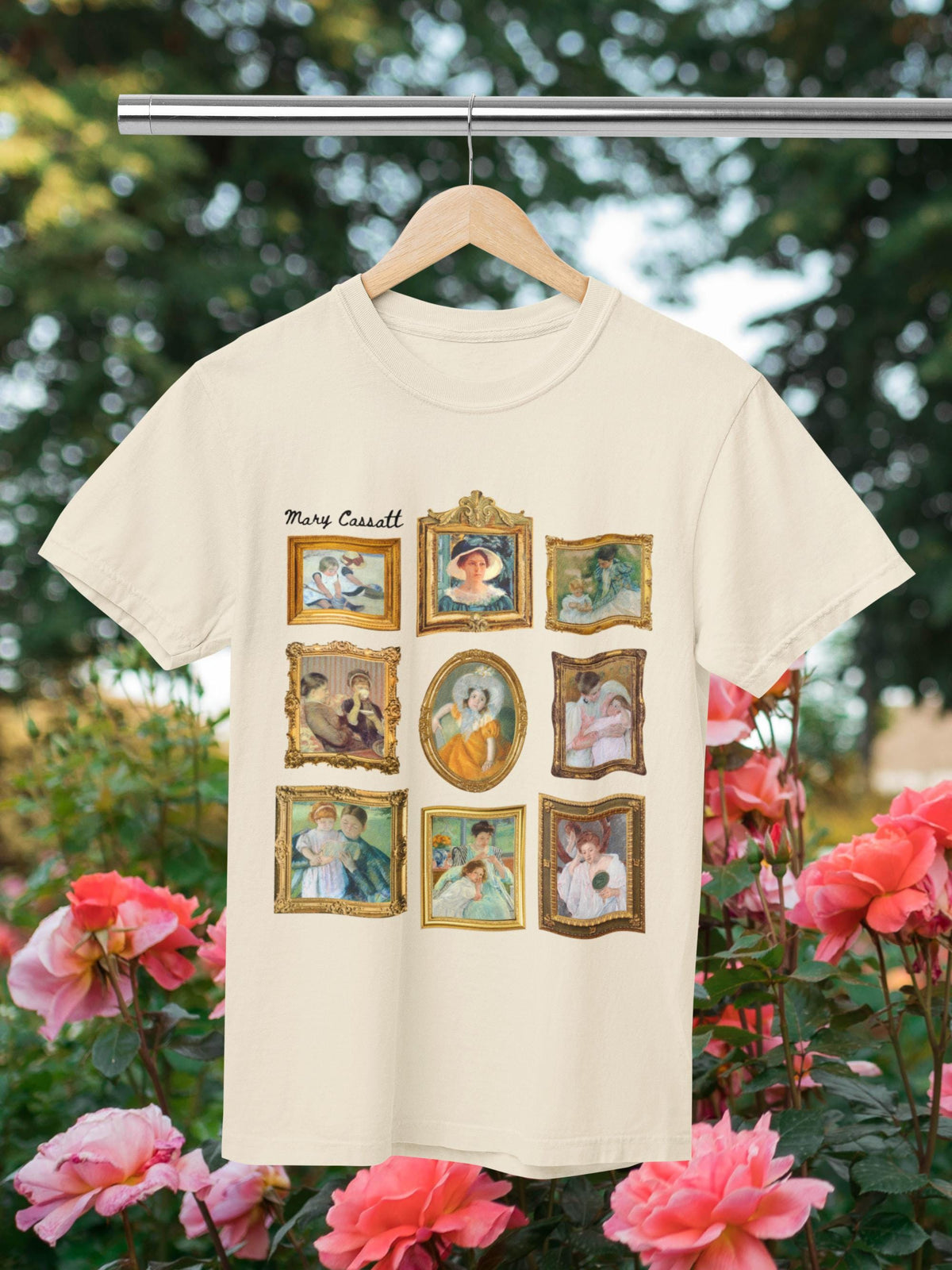 Mary Cassatt Famous Paintings of Women Tee Shirt 19th Century Impressionist American and French Artist Mother39s Day Gift Humanites Major Graphic Tee – Everyday Comfort · Perfect For Daily Wear