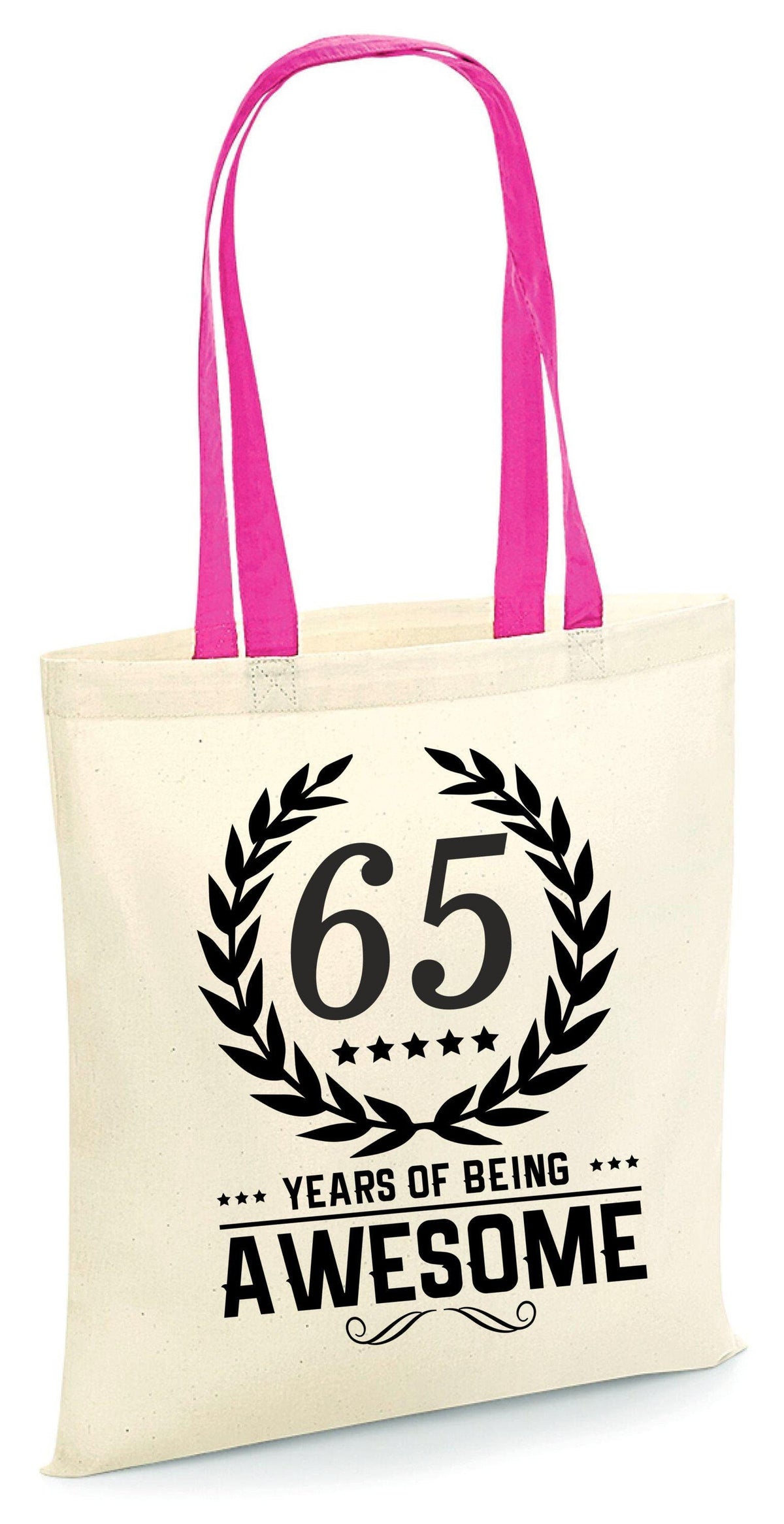 65th birthday tote bag65 years of being awesome bagborn in 1960 tote65th celebration bagbag for life65 years old gift Tote Bag – Warm & Stylish · Perfect For Daily Wear