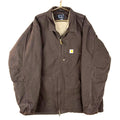 Carhartt Jacket 2XL Brown Sherpa Lined Full Zip Loose Fit Graphic Tee – Soft Feel · Trending Graphic Apparel